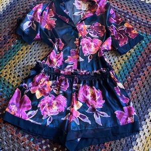 Floral Pajama Set